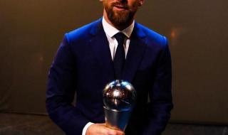 梅西第6次足球先生